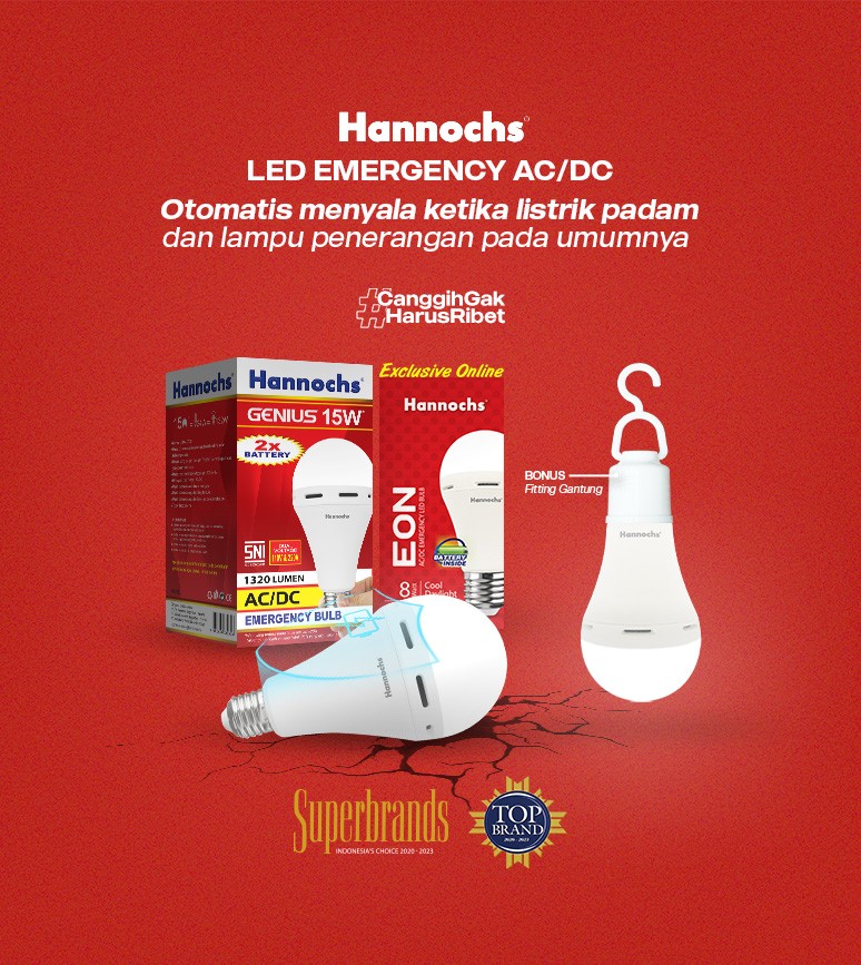 Hannochs LED Emergency AC/DC