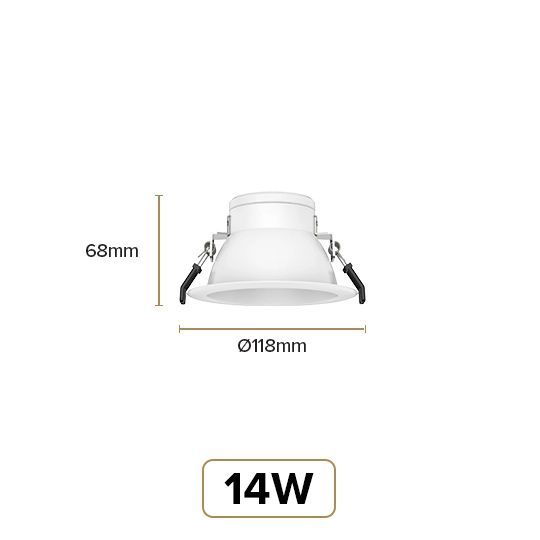 14W