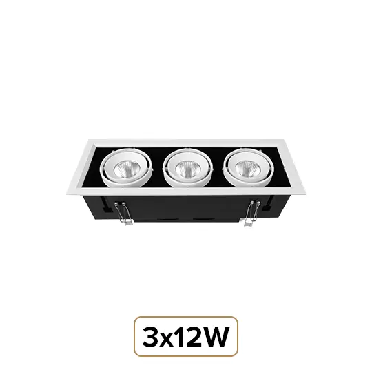 3x12W