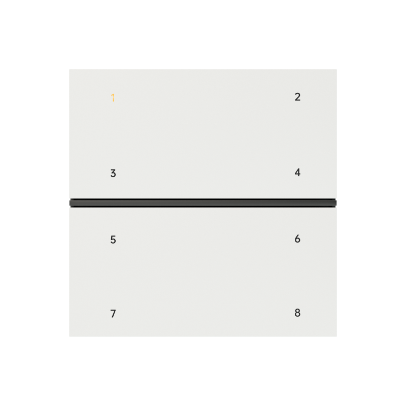 Hannochs Prestige Smart Scene Panel 8 Keys