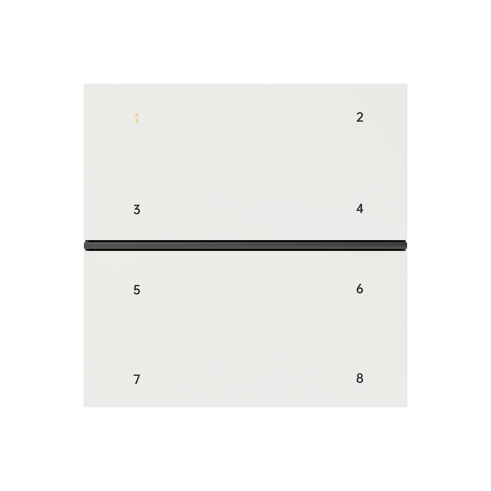 Hannochs Prestige Smart Scene Panel 8 Keys