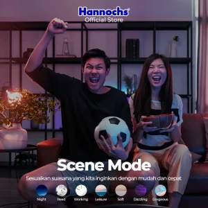 Smart Bulb Hannochs Futura 9Watt RGB - Gambar 4