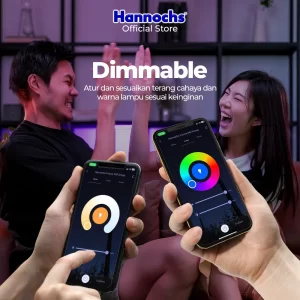 Smart Bulb Hannochs Futura 9Watt RGB - Gambar 7