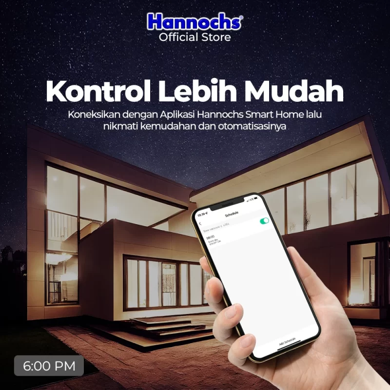 Smart Bulb Hannochs Futura 14Watt CCT - Gambar 8