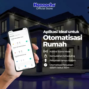 Smart Bulb Hannochs Futura 9Watt RGB - Gambar 9