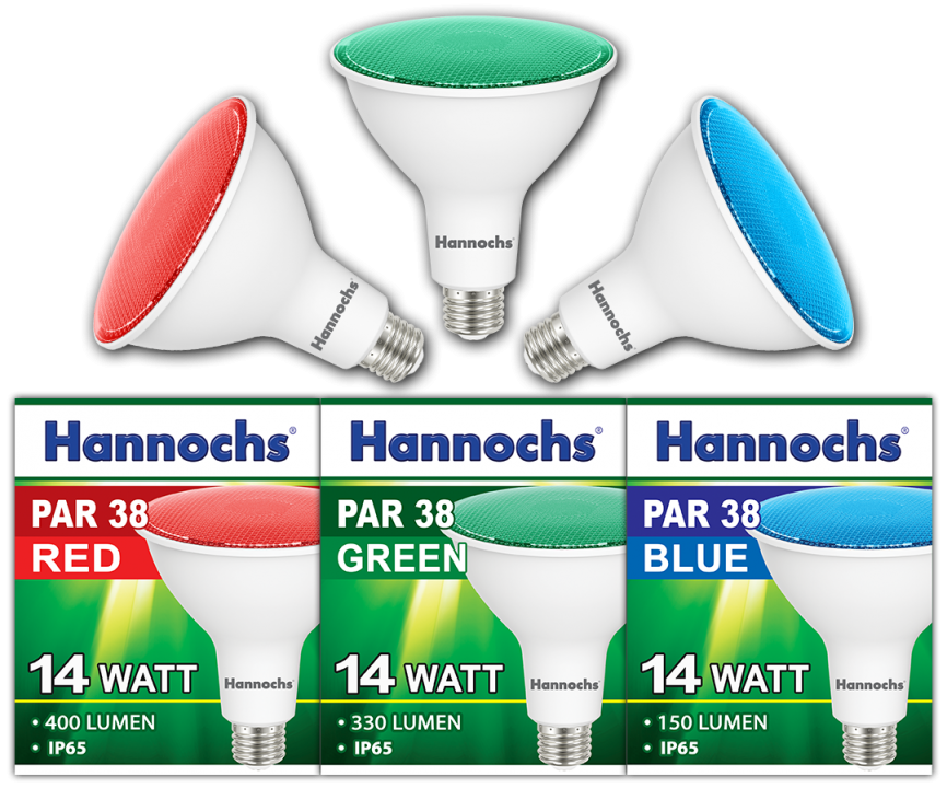 Hannochs LED PAR 30 14 watt RGB