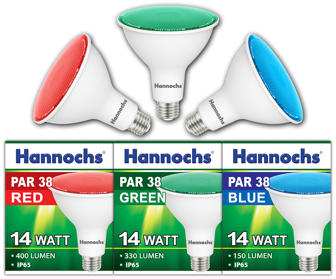 Hannochs LED PAR 30 14 watt RGB