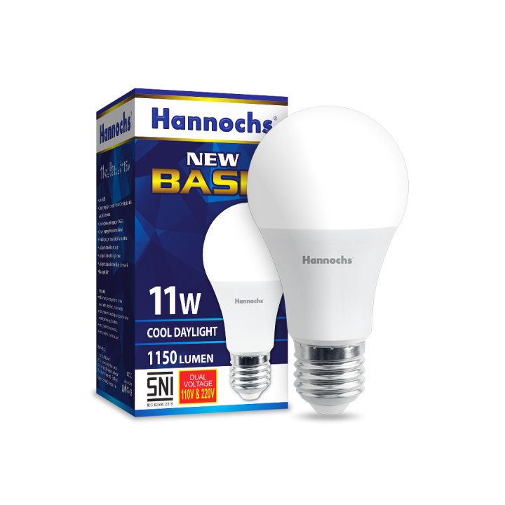 Hannochs LED New Basic 11 watt CDL Cahaya Putih
