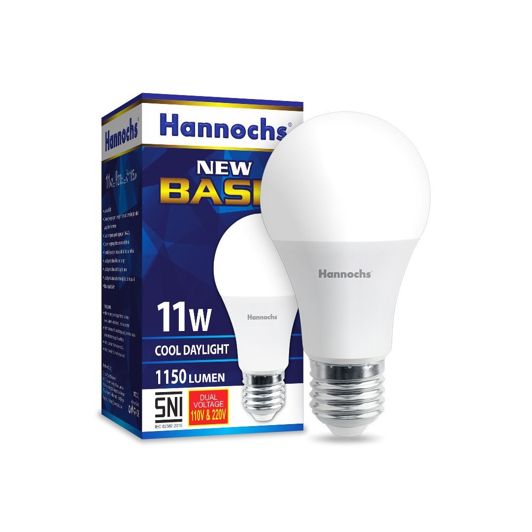 Hannochs LED New Basic 11 watt CDL Cahaya Putih 