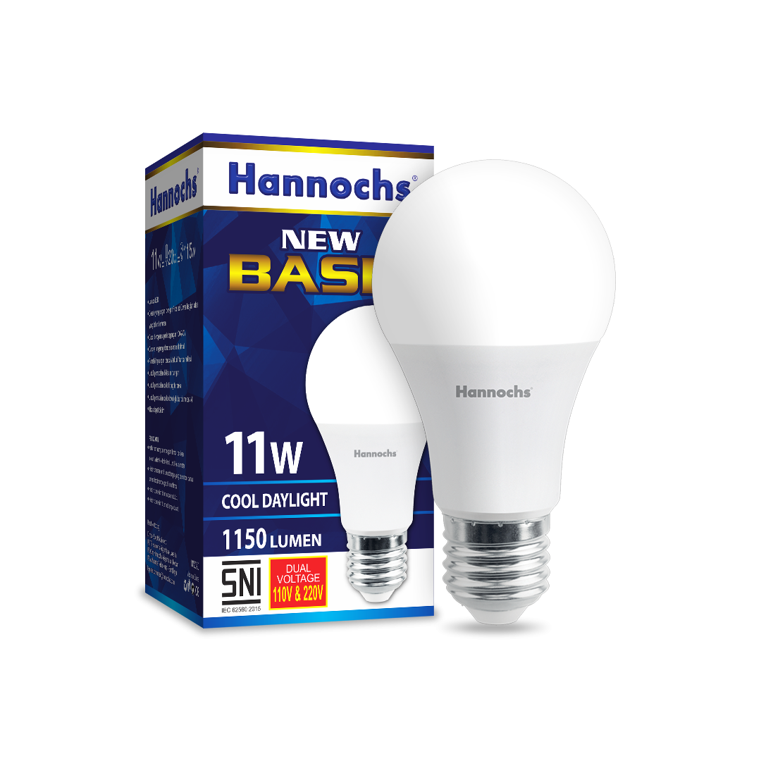 Hannochs LED New Basic 11 watt CDL Cahaya Putih