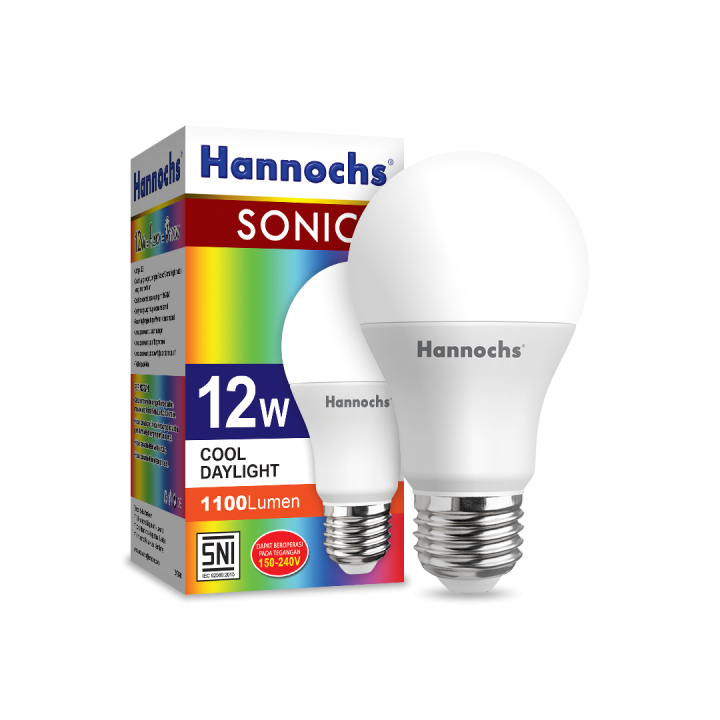 Hannochs LED Sonic 12 watt CDL Cahaya Putih
