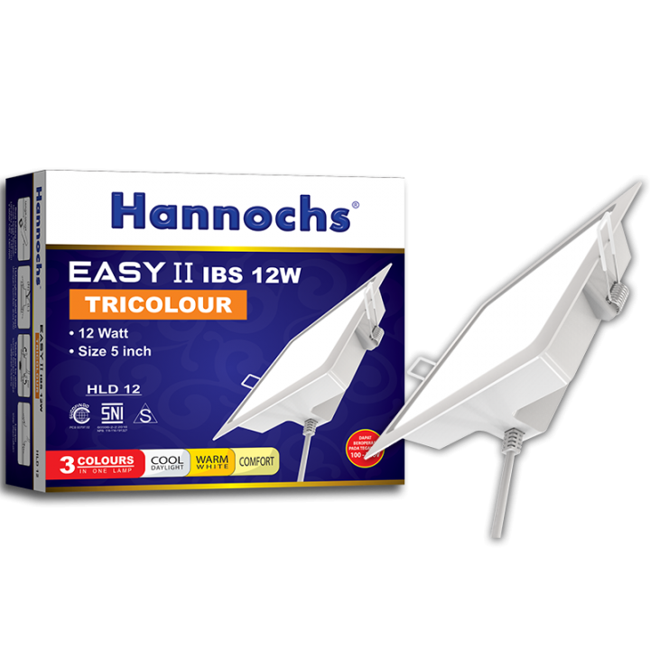 Hannochs Lampu LED Easy II IBS Tricolour 12 watt