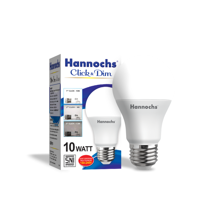 Hannochs New Click and Dim LED Bulb